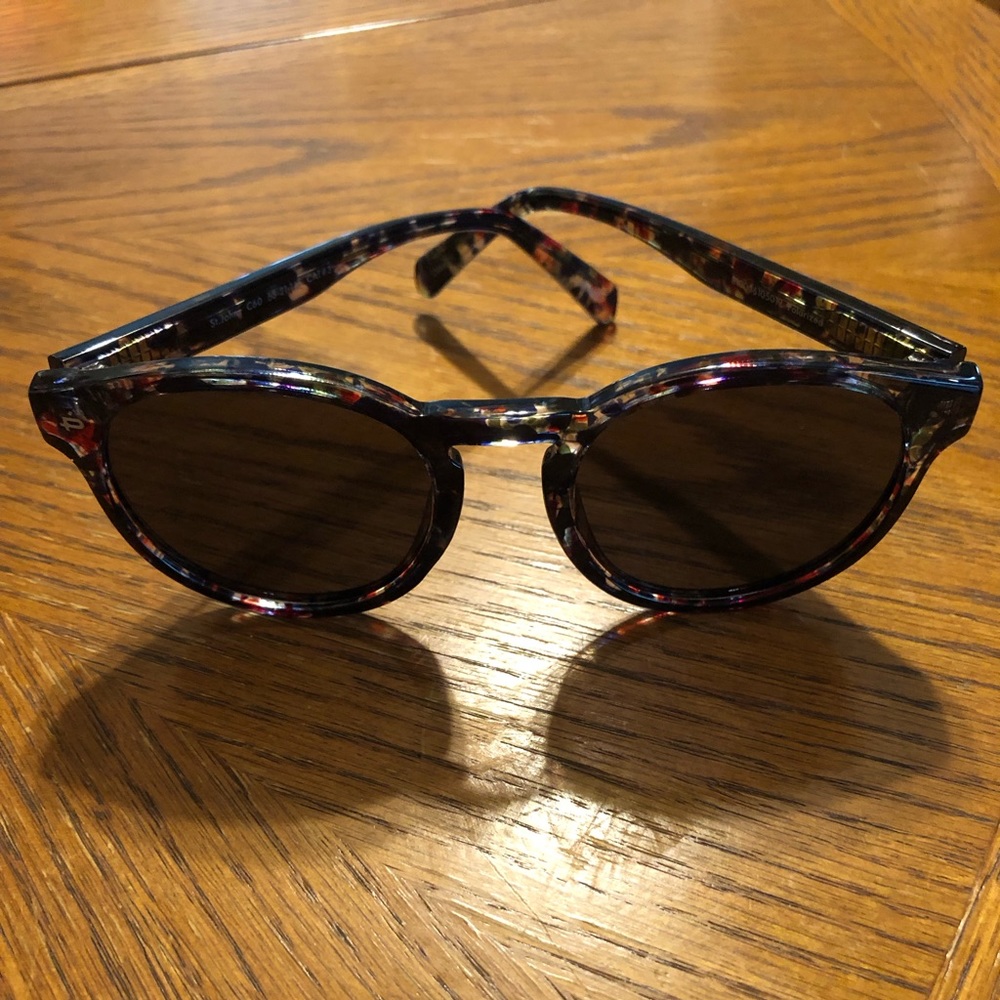 PRIVE REVAUX Polarized Sunglasses, Case, and Lens Cloth